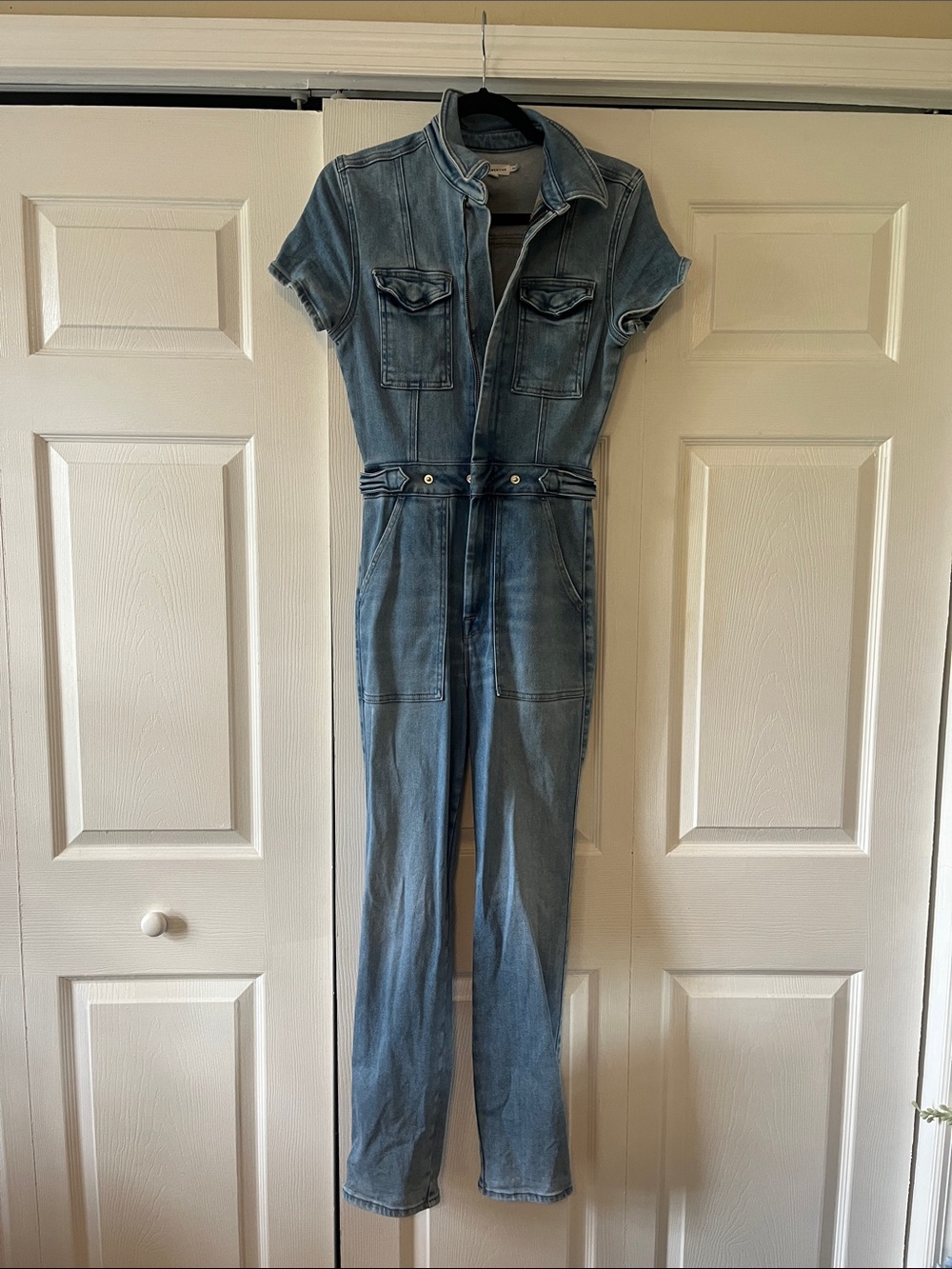 Good American Denim Jumpsuit